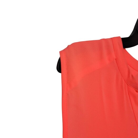 NEW Torrid Harper Georgette Sleeveless Blouse Neon Fiesta Plus Size‎ 1X Women - Picture 9 of 13